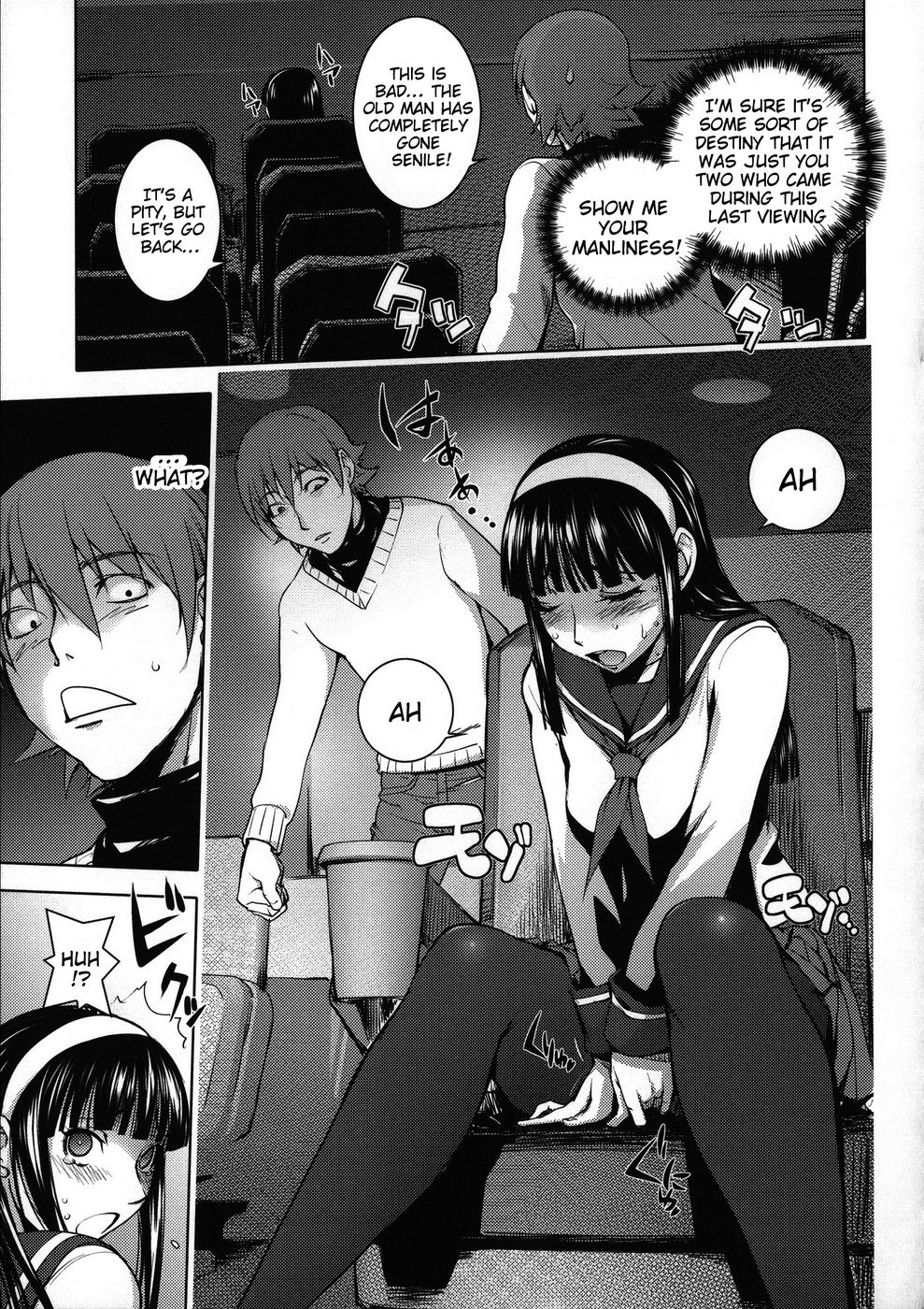 Hentai Manga Comic-Pink Screen-Read-7